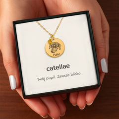 Coin Necklace with Birthstone